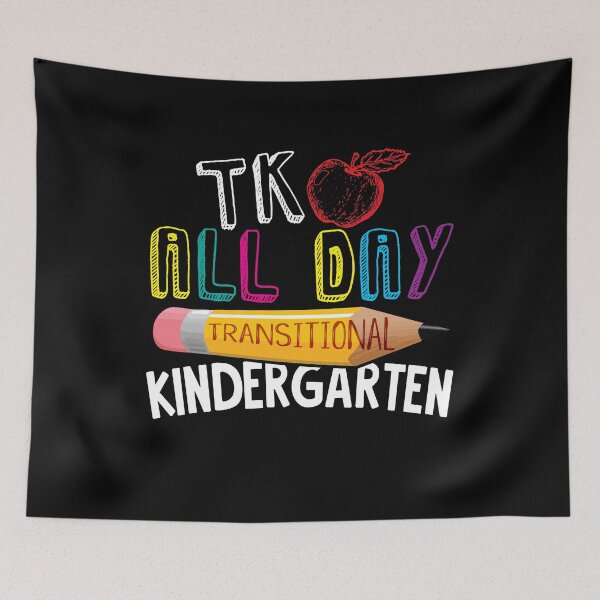 Item preview, TK All Day Transitional Kindergarten Back To School Teacher designed and sold by Dressed For  Duty.