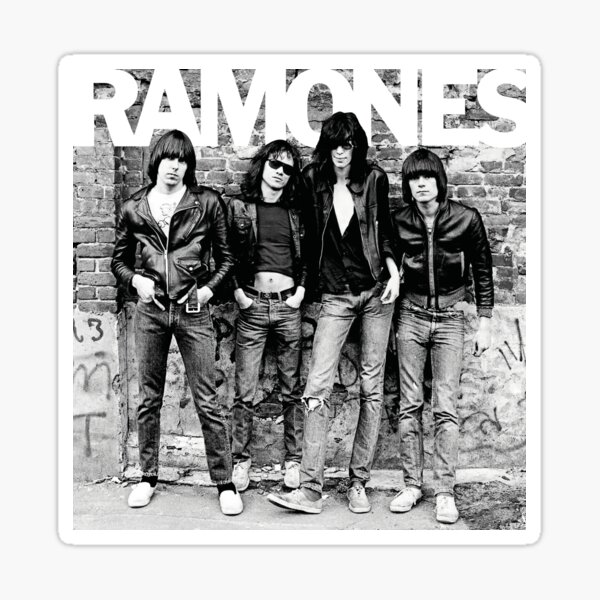 Ramones Concert Stickers | Redbubble