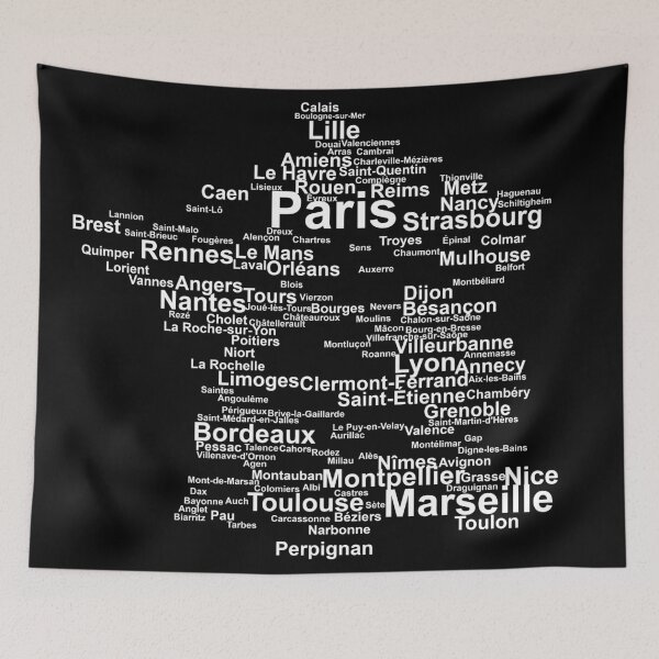 Item preview, France Silhouette Cities designed and sold by crizzinho.