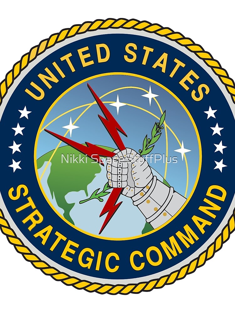 Thumbnail 3 of 3, Scarf, U S Strategic Command designed and sold by Spacestuffplus.