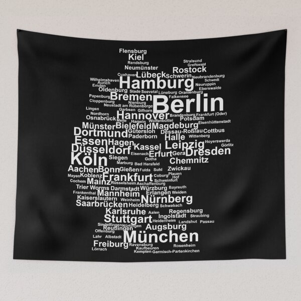 Item preview, Germany Silhouette Cities designed and sold by crizzinho.