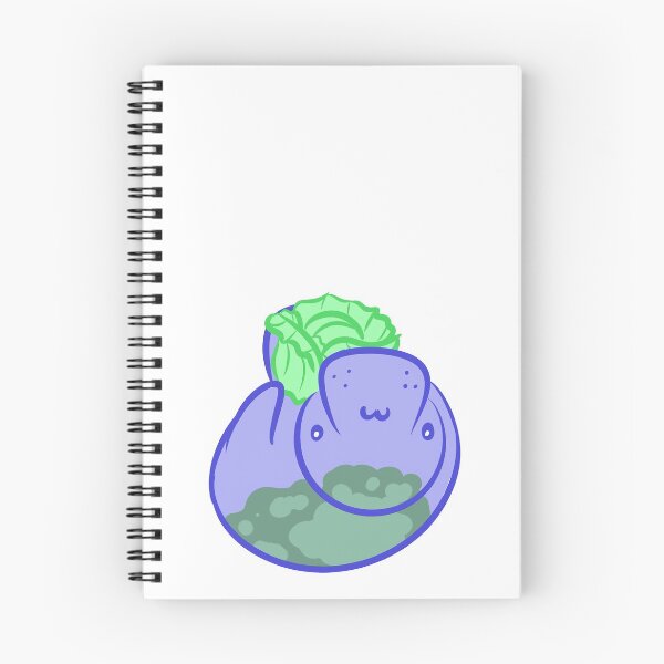 Item preview, Manatee with Cabbage designed and sold by ComfyKat.