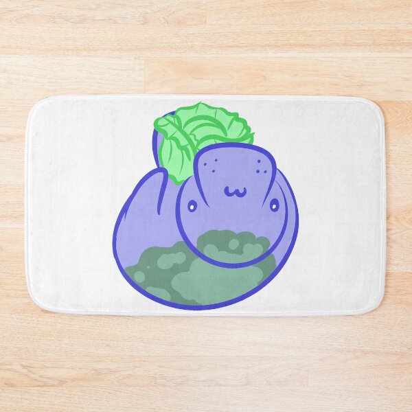 Item preview, Manatee with Cabbage designed and sold by ComfyKat.