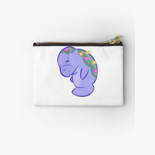 Item preview, Manatee with Flowers designed and sold by ComfyKat.