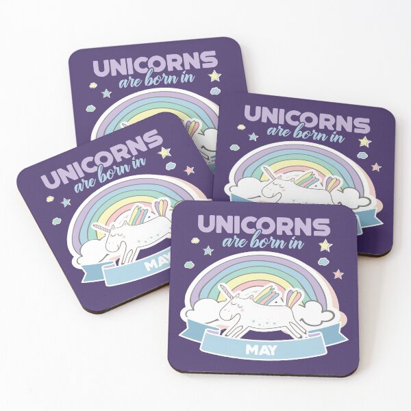 Item preview, Cute Unicorns Are Born in May designed and sold by Dan66.