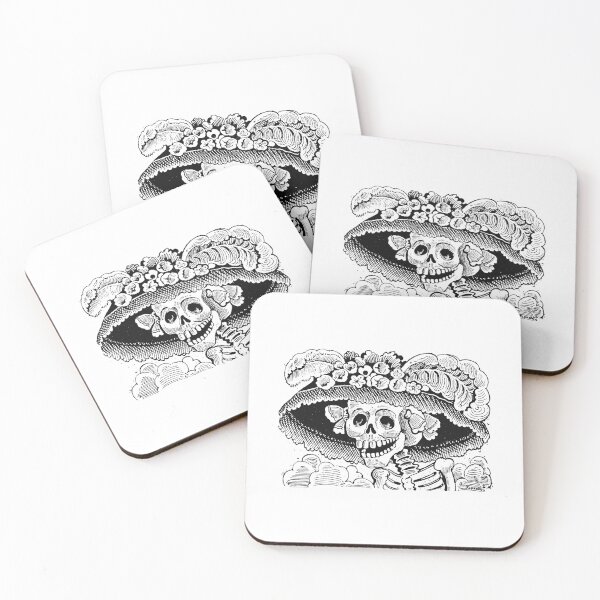 Item preview, Dapper Skeleton La Calavera Catrina by Jose Posada designed and sold by elforzi.