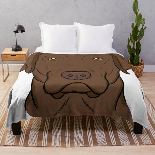 Item preview, A Chocolate Labrador Retriever designed and sold by rmcbuckeye.