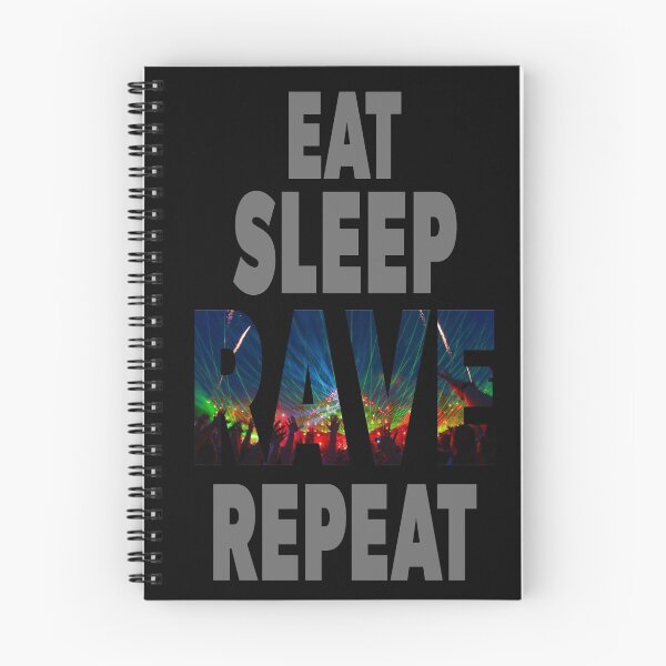 Item preview, EAT SLEEP RAVE REPEAT designed and sold by Ian Orchard.