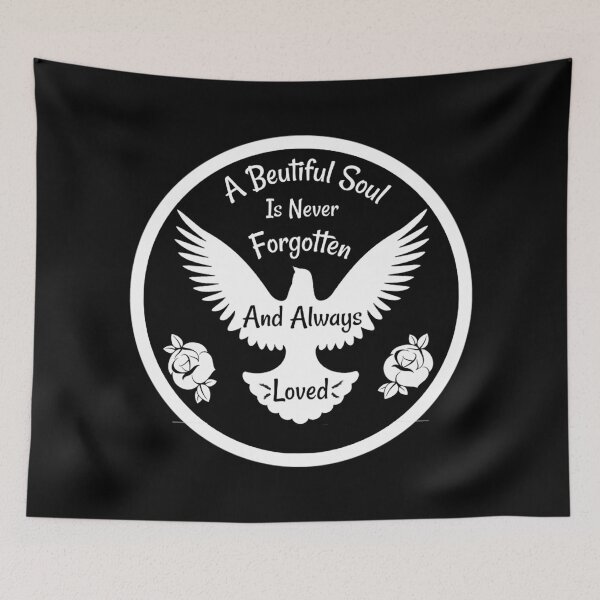Item preview, Never Forget - In Memory - Mourning - Bereavement - Sad Loss Of A Loved One - Funeral Card - Remember Mug - Remember Shirt designed and sold by happygiftideas.
