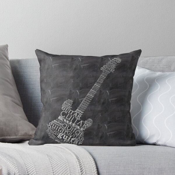 Item preview, Guitar on chalkboard designed and sold by adiosmillet.
