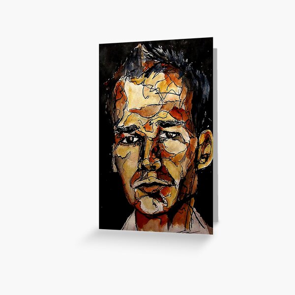 another self-portrait Greeting Card