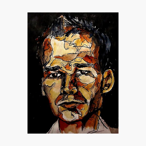 another self-portrait Photographic Print