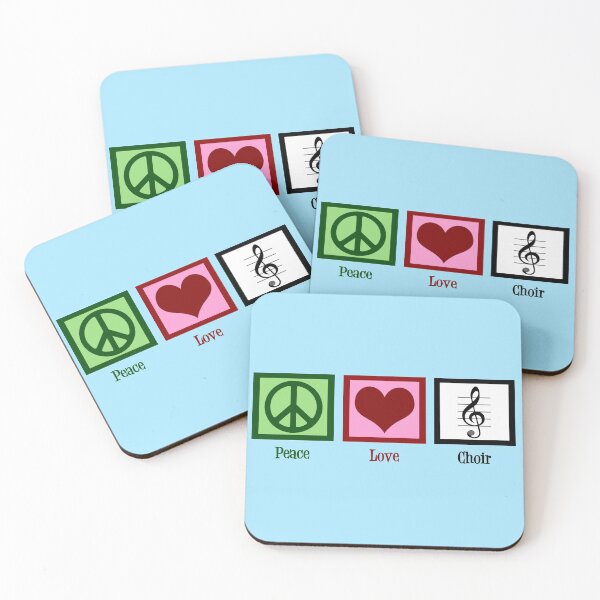 Item preview, Peace Love Choir designed and sold by Epic Love Designs.