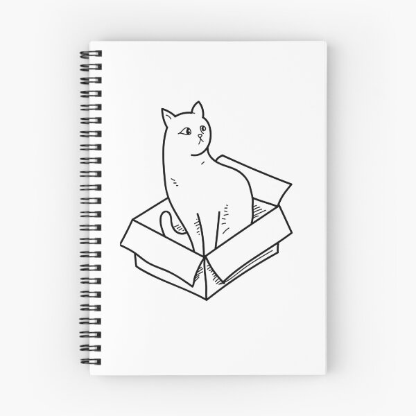 Item preview, Cat in a box designed and sold by Chitraah.