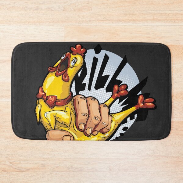 Item preview, Rubber Chicken Toy Kill Me designed and sold by supermara.