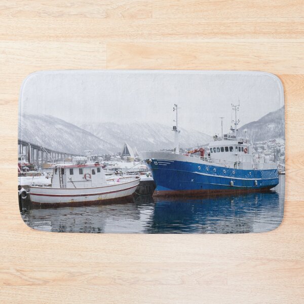 Item preview, Boats in Tromso designed and sold by Dominika Aniola.