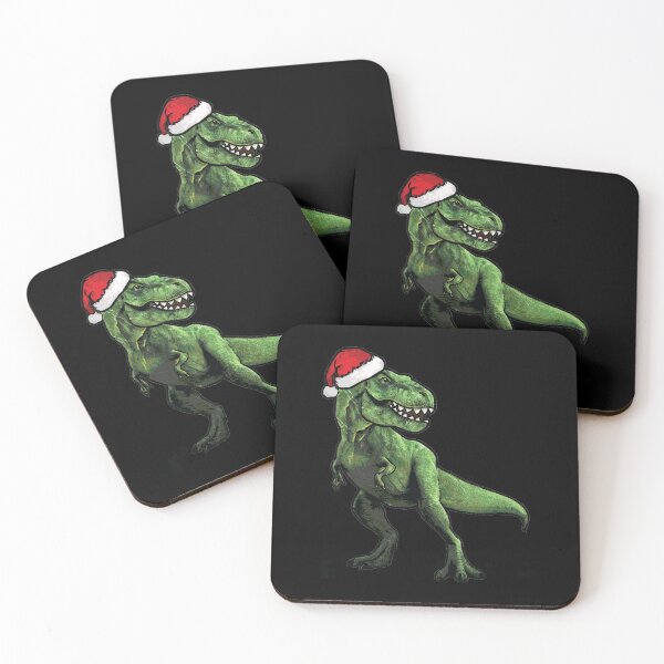 Item preview, Scary Santa T-Rex Christmas Holiday Dinosaur Design design designed and sold by tronictees.