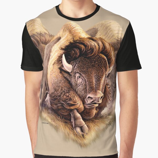Item preview, Buffalo Stampede designed and sold by Bonamie.