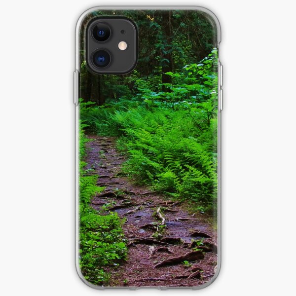 Path to the Old Cedars iPhone Soft Case