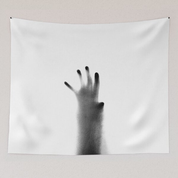 Item preview, Psycho Killer Hand Photograph Wallpaper designed and sold by Dator.