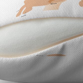 Alternate view of P.L.Ä.P Throw Pillow