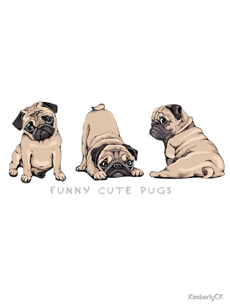 Inktastic Cute Pug Puppy Dog Gift Infant Creeper Pets Mom Mommy One-piece Hws 