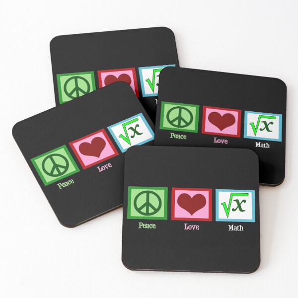 Item preview, Peace Love Math designed and sold by Epic Love Designs.