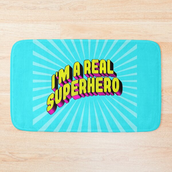 Item preview, IM A REAL SUPERHERO Comics Pop Art Graphic Design designed and sold by Lumos19 Studio.