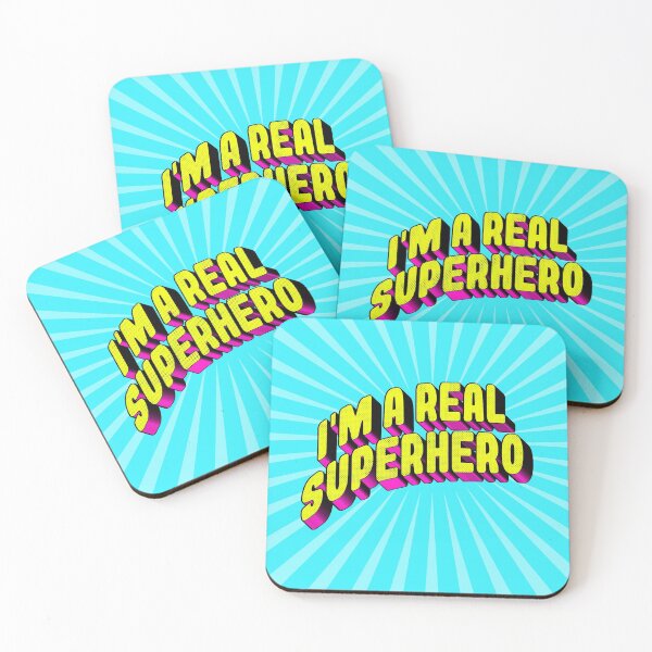 Item preview, IM A REAL SUPERHERO Comics Pop Art Graphic Design designed and sold by Lumos19 Studio.