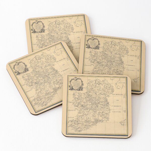 Item preview, Map of Ireland (1795) designed and sold by allhistory.