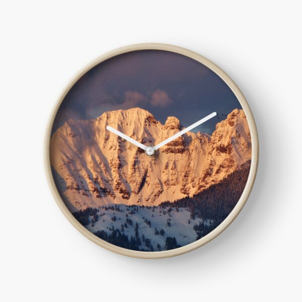 Snow Capped Missions Clock