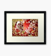 Abstract Fractal Jewel Framed Print