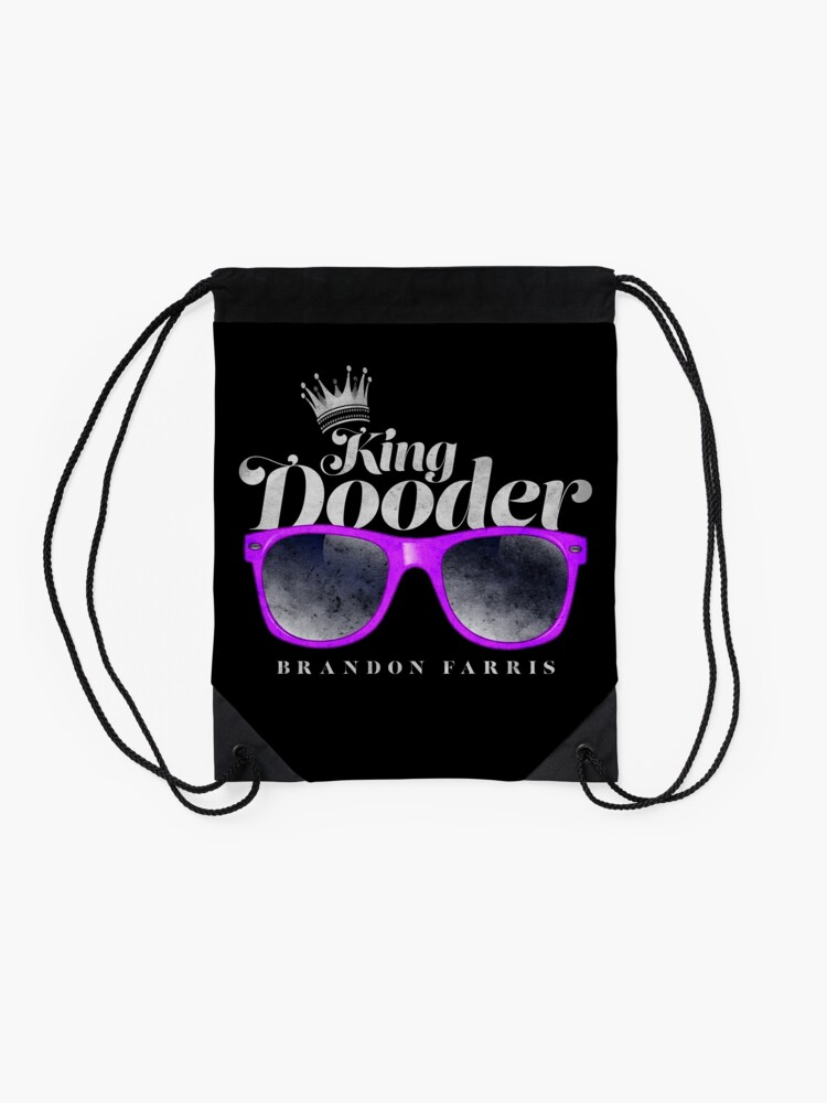 Alternate view of Brandon Farris - King Dooder Drawstring Bag