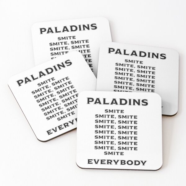 Item preview, Paladin "Smites" - Black designed and sold by EchoTheBard.