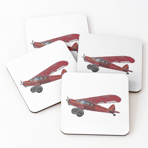 Item preview, Red Super Cub Tail Dragger designed and sold by Michael Garber.