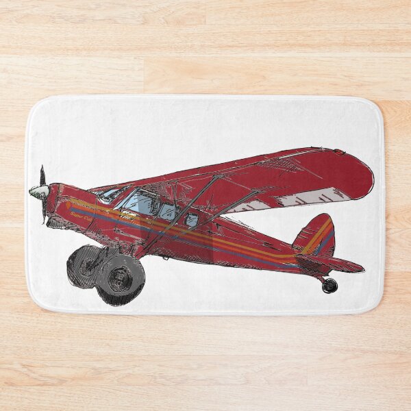 Item preview, Red Super Cub Tail Dragger designed and sold by Michael Garber.