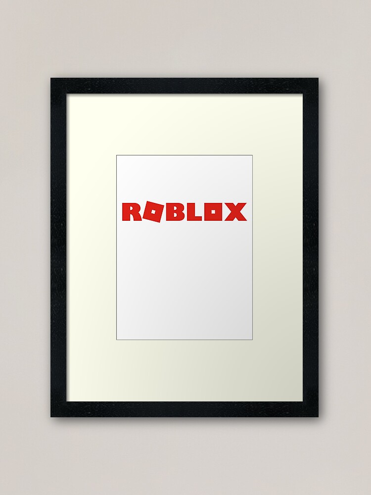 Roblox Moderator Framed Art Print By Tgil Redbubble - how to be a roblox moderator