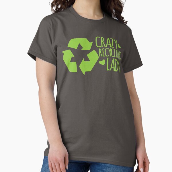 Item preview, Crazy Recycling Lady designed and sold by jazzydevil.