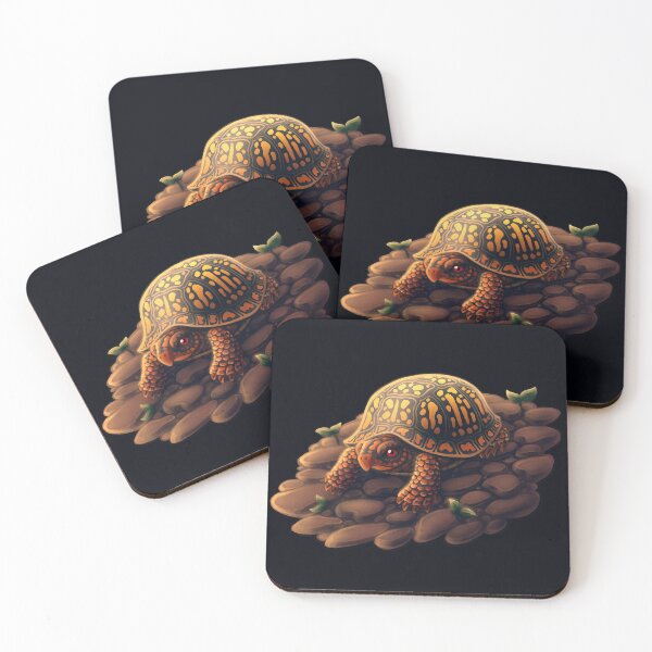 Item preview, Painted Box Turtle designed and sold by doomed-dreamer.