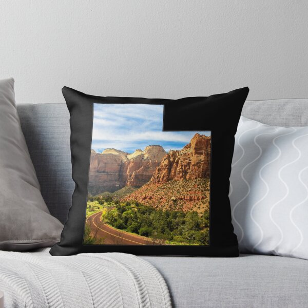 Item preview, Utah State Outline (Zion National Park) designed and sold by gorff.