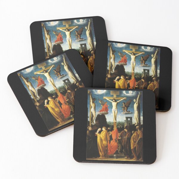 Item preview, Bramantino - The Crucifixion - Circa 1610 - Painting designed and sold by CrankyOldDude.