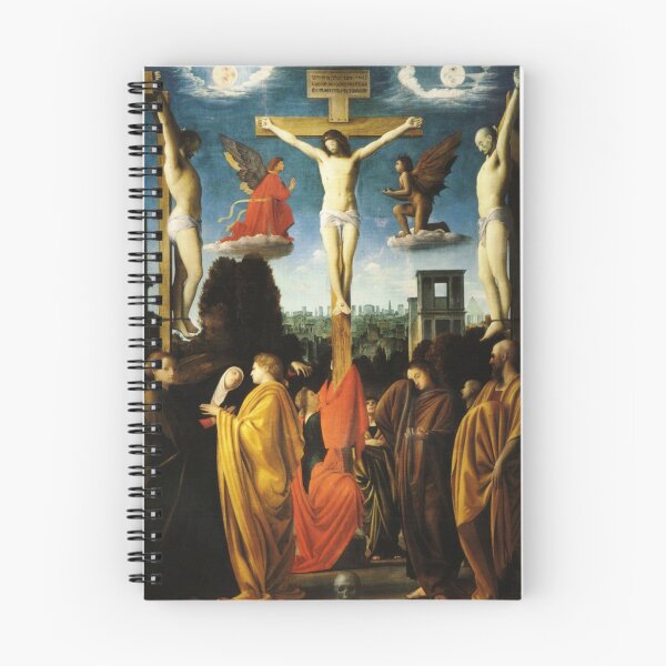 Item preview, Bramantino - The Crucifixion - Circa 1610 - Painting designed and sold by CrankyOldDude.