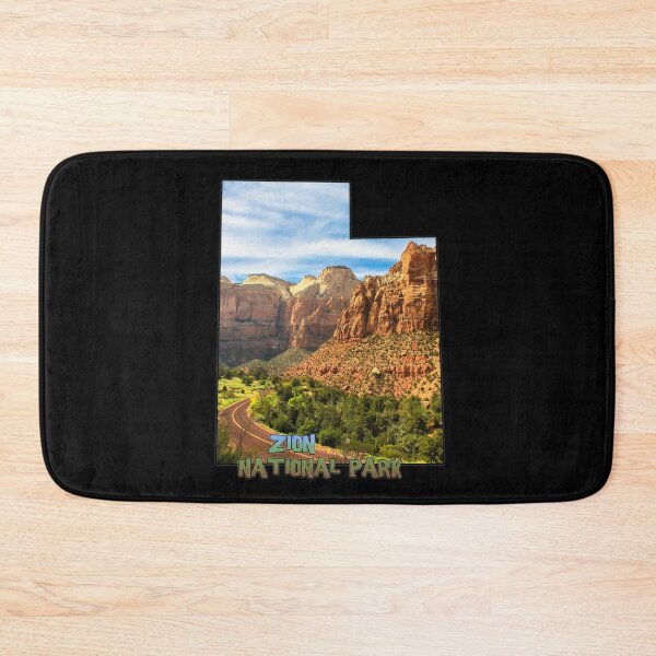 Item preview, Utah State Outline (Zion National Park) designed and sold by gorff.