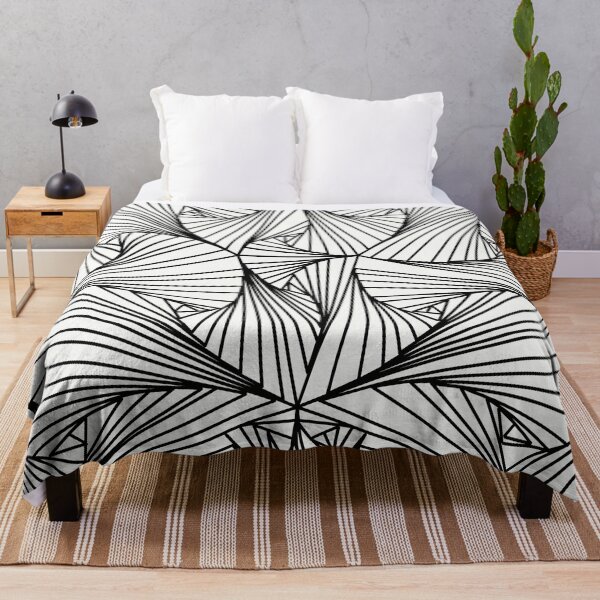 Item preview, Black and white Line Drawing Illusion designed and sold by Printpix.