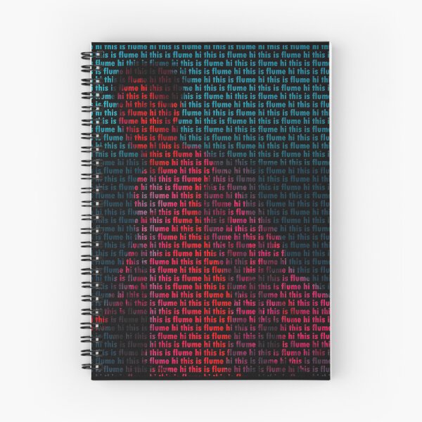 Item preview, Hi This Is Flume Text Print designed and sold by adinecalli.