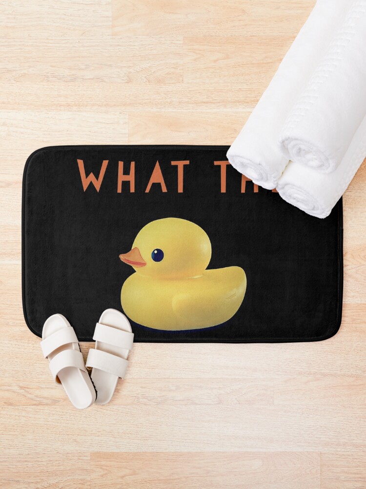Alternate view of What the DUCK Bath Mat