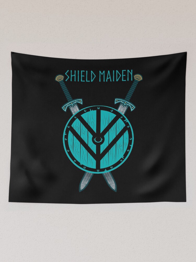 Viking Shieldmaiden Tapestry