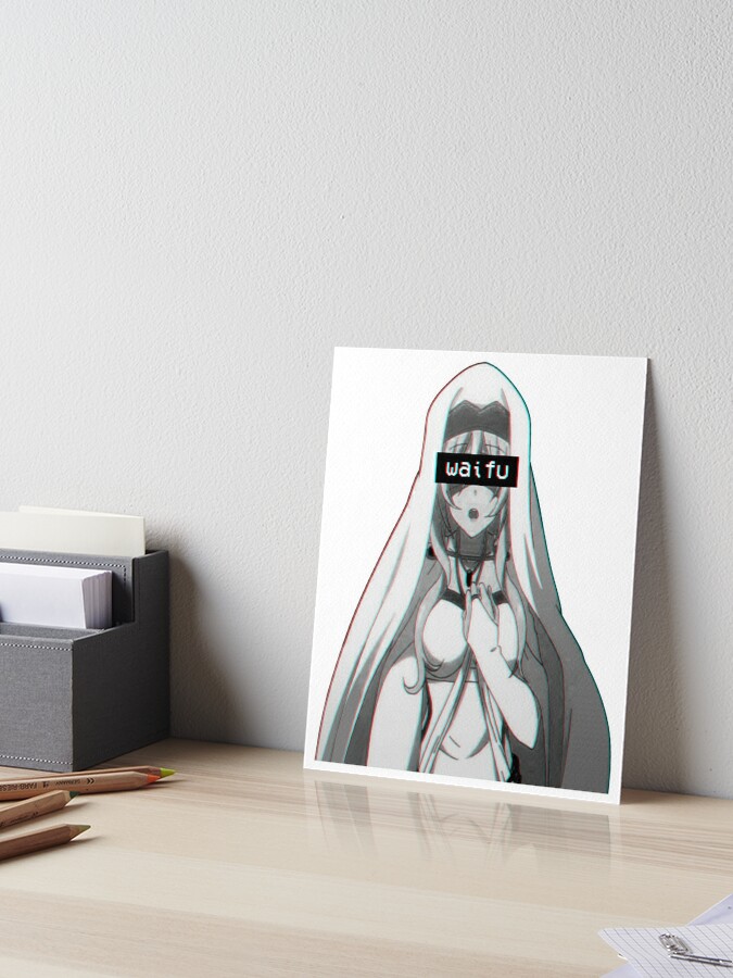 Error Glitch - Sad Anime Boy Art Board Print for Sale by LEVANKOV Items