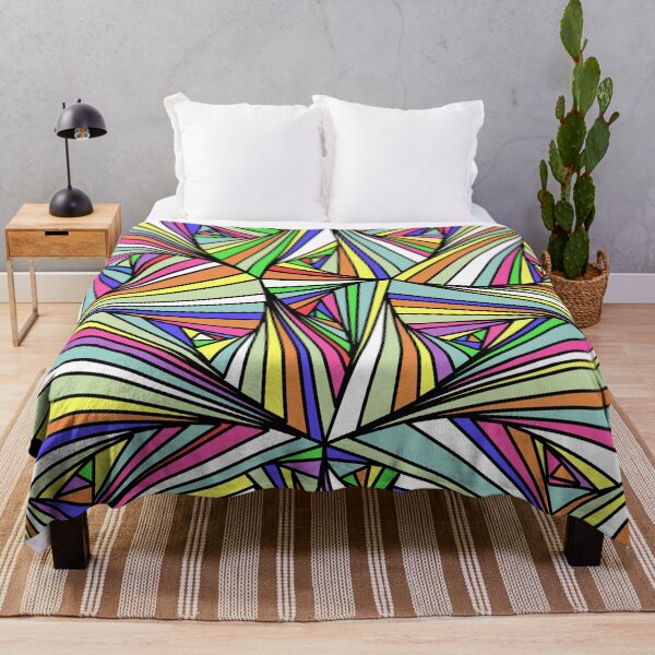 Item preview, Multi Colored Line Drawing Illusion designed and sold by Printpix.