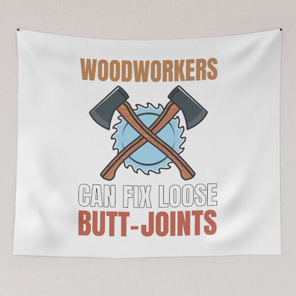 Item preview, Woodworkers Can Fix Loose Butt-Joints Woodworking designed and sold by phoxydesign.